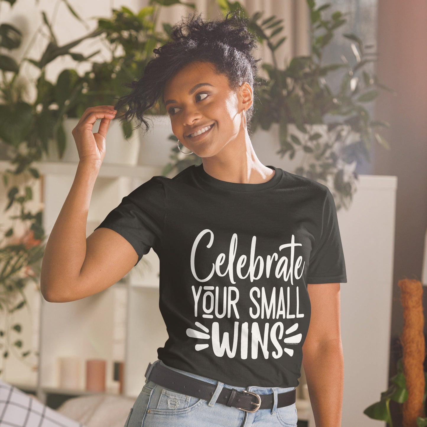 "Celebrate Your Small Wins" T-Shirt & BONUS Motivational Saying Set Download